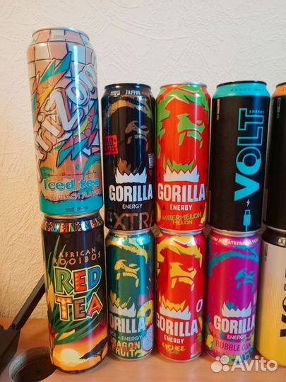 Банки из под энергосов чи несколько Аризоны