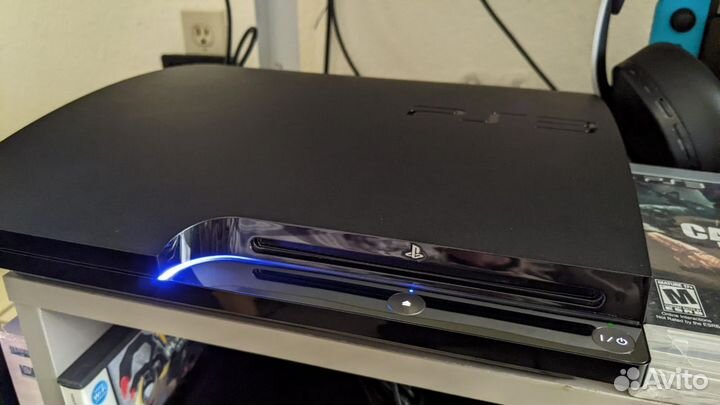 Игровая приставка ps3 slim прошитая