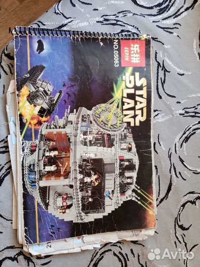Конструктор Звезда смерти аналог Star Wars Lepin