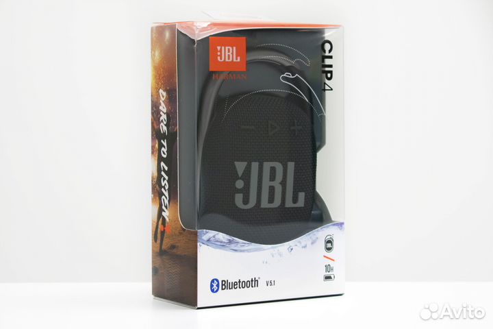 Беспроводная колонка JBL Clip 4 новая