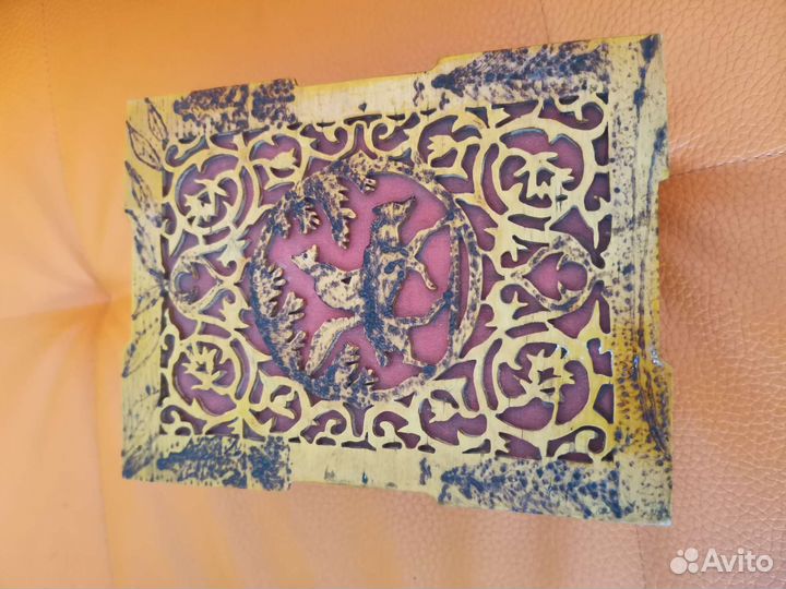 Шкатулка деревянная СССР