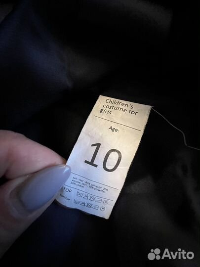 Пиджак для девочки 140