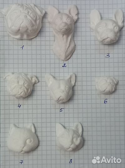 Лица для ватных игрушек