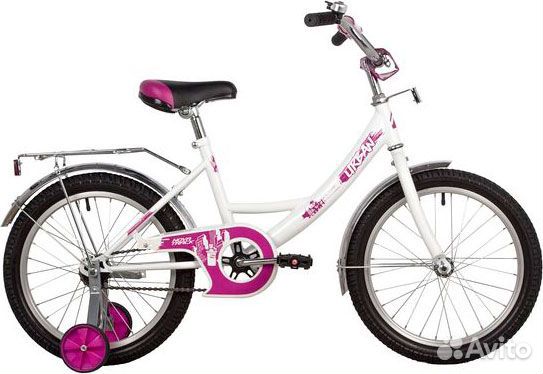 Велосипед novatrack urban 18 (2023) белый Ros485