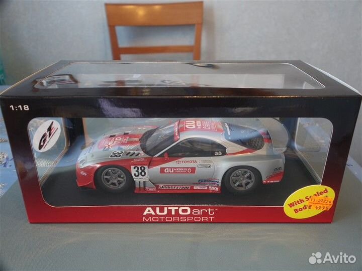 Масштабная модель Toyota Supra jgtc Autoart 1:18