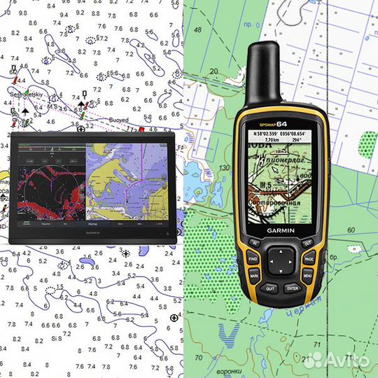 Установка карт на Garmin Lowrance Simrad