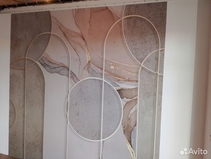 Поклейка обоев