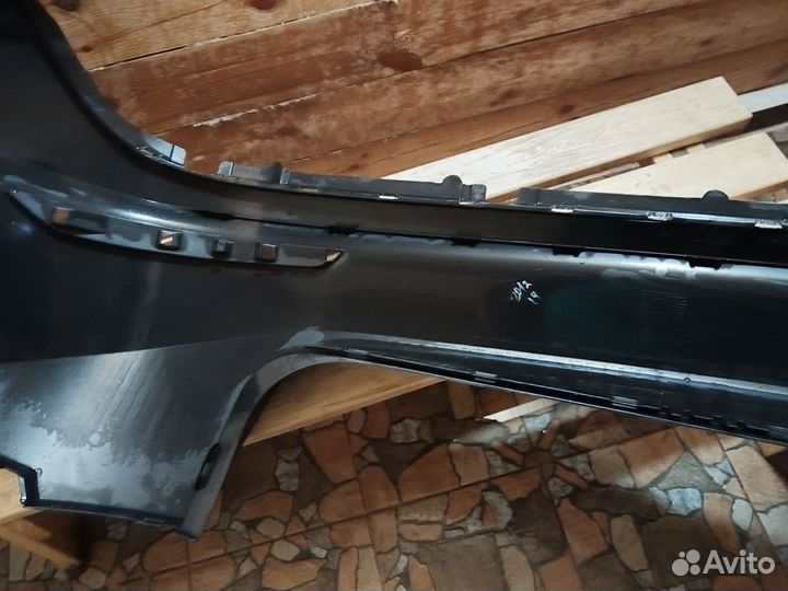 Задний бампер skoda rapid 2021