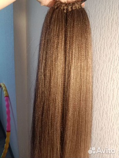 Хвост из канекалона на резинке