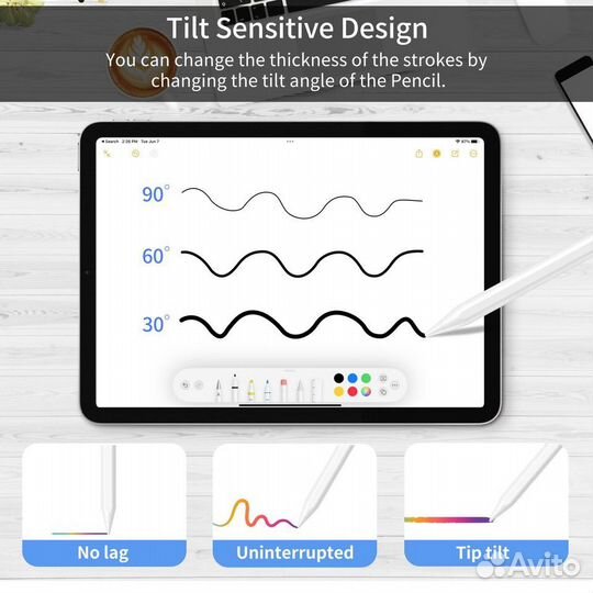Apple pencil 2 (аналог)