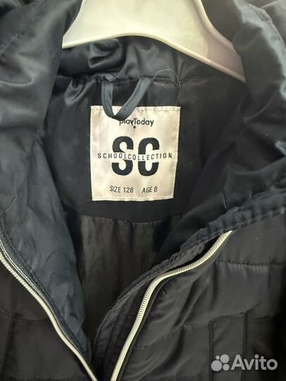 Пальто демисезонное для девочки 128-134