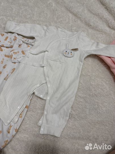 Вещи для малышей пакетом для девочки 68