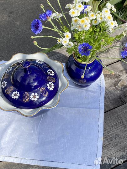 Конфетница cobalt СССР