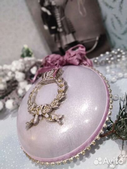 Елочные игрушки. Ручная работа