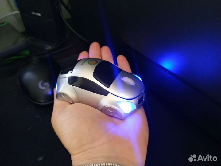 Компьютерная мышь машинка