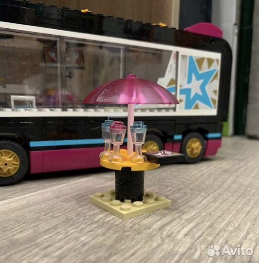 Lego Friends автобус поп звезды