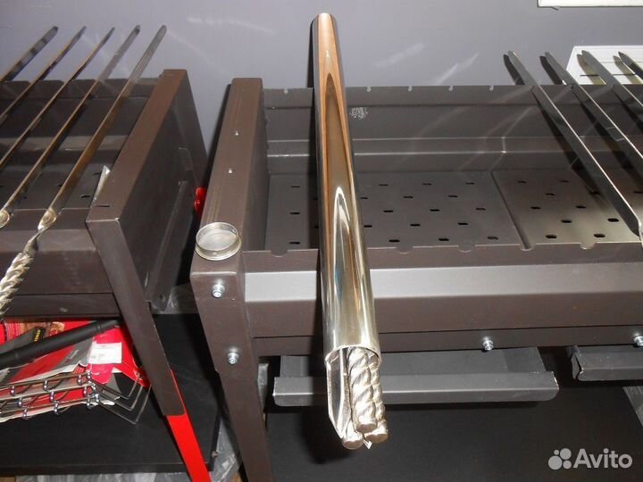 Шампур стальной полированный - Chromium Steel 50 с