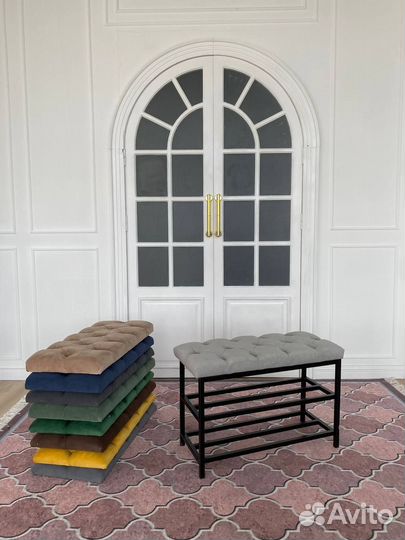 Обувница велюровая