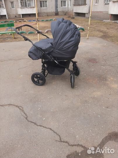 Коляска для двойни mikado 3 в 1