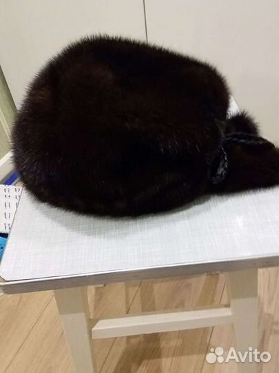 Шапка норковая женская