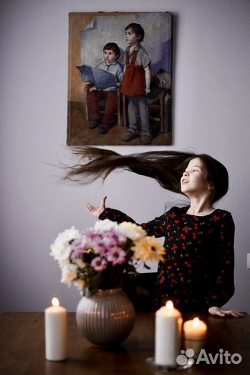 Картина Беляковой Е.М., 1949 год, соцреализм