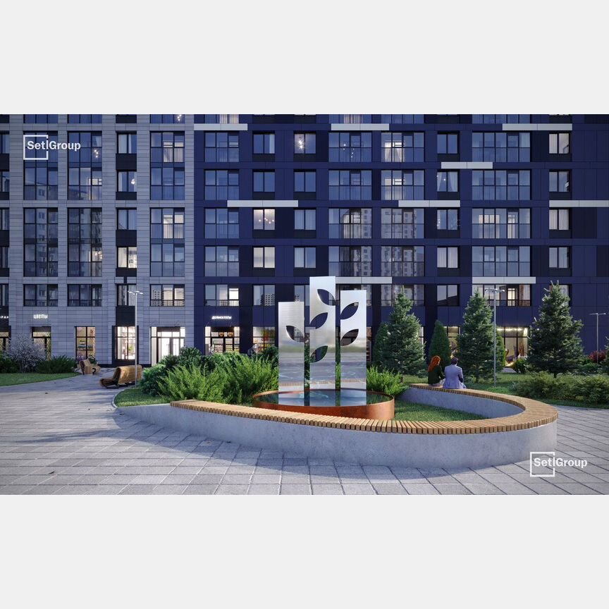 Квартира-студия, 24,1 м², 3/12 эт.