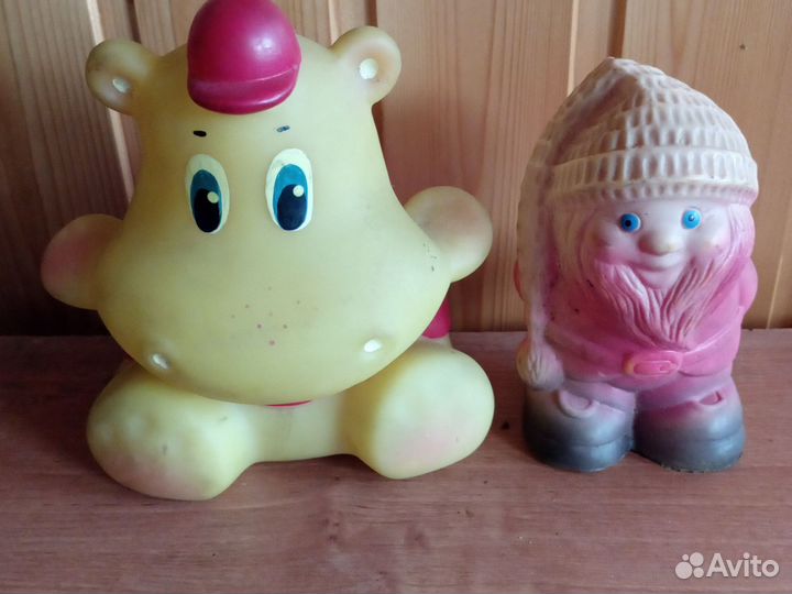 Резиновые игрушки СССР