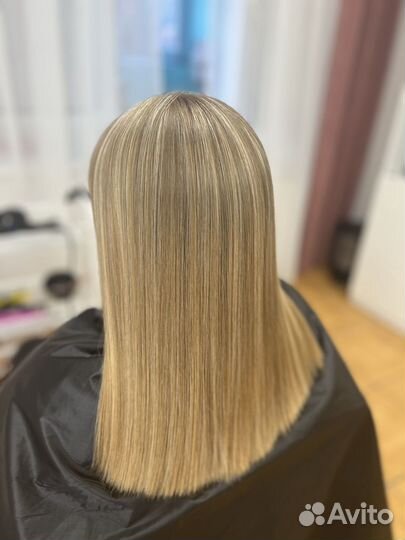 Кератиновое выпрямление