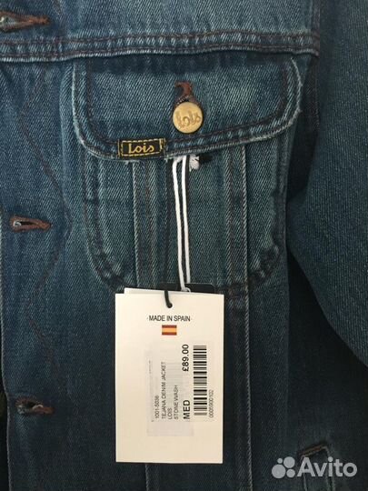 Куртка джинсовая Lois Jeans Tejana. Сделано в Испа