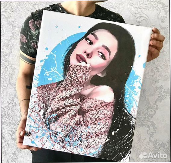 Портрет по фото (много стилей)