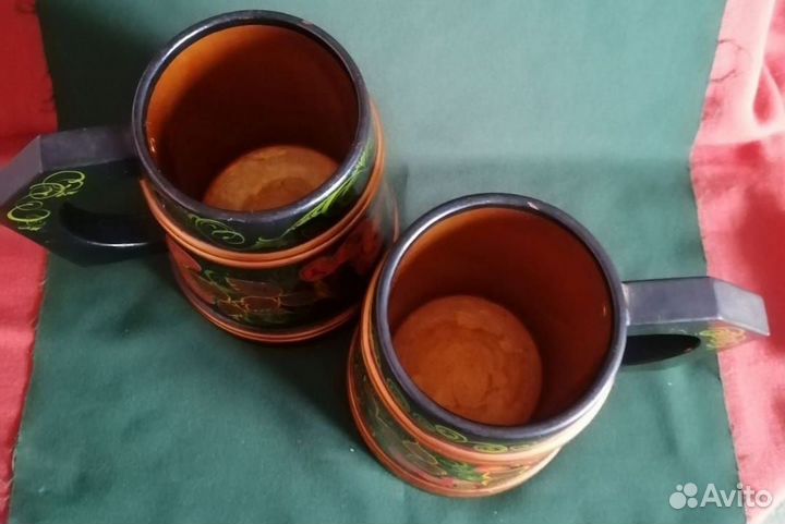 Пивные кружки хохлома