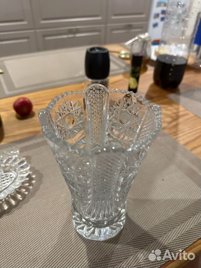 Ваза хрустальная СССР