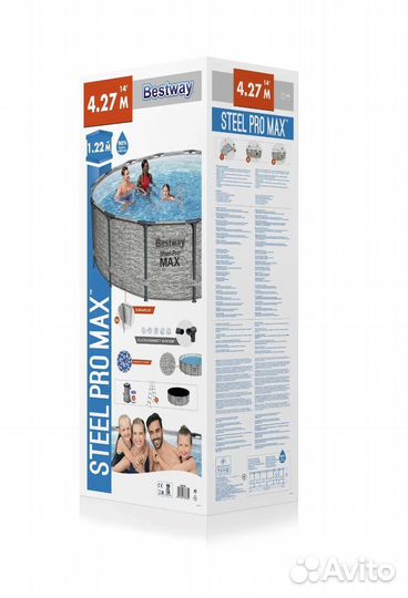 Каркасный бассейн новый