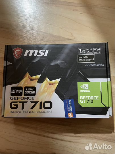 Видеокарта MSI GTX GeForce GT 710 1 GB