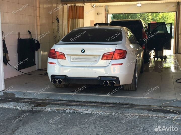 Спойлер BMW 5 F10 стиль М5 черный