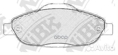 Колодки тормозные PN0450 NiBK