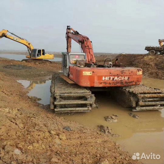 Понтоны для экскаватора