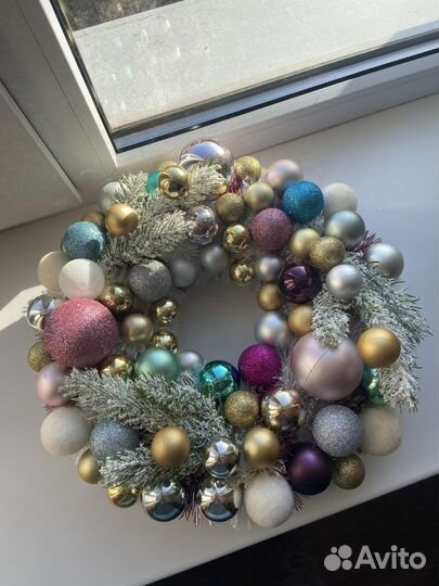 Новогодний рождественский венок