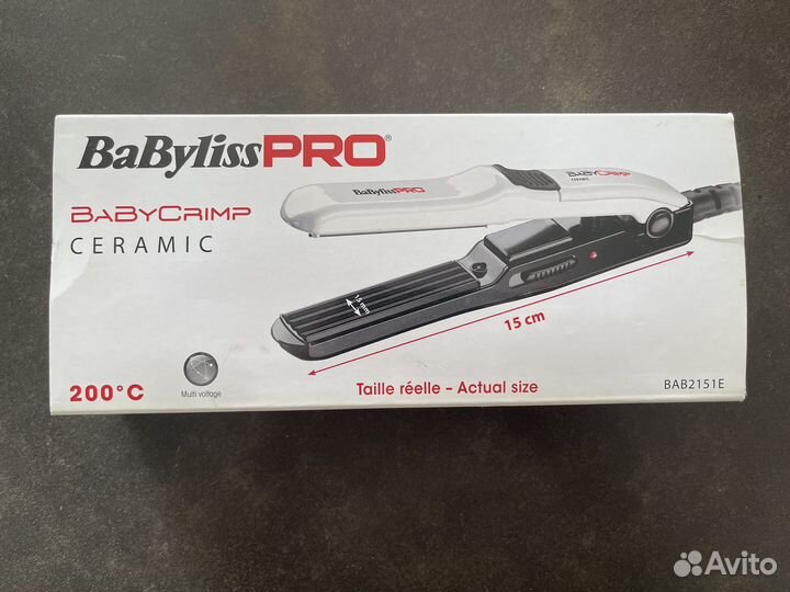 Щипцы для волос гофре