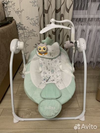 Детские электронные качели для новорожденных