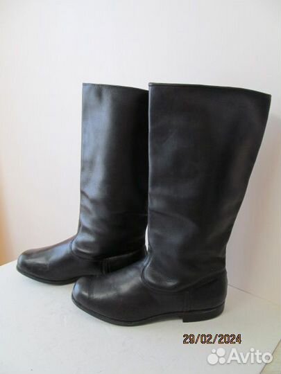 Хромовые сапоги РККА 50