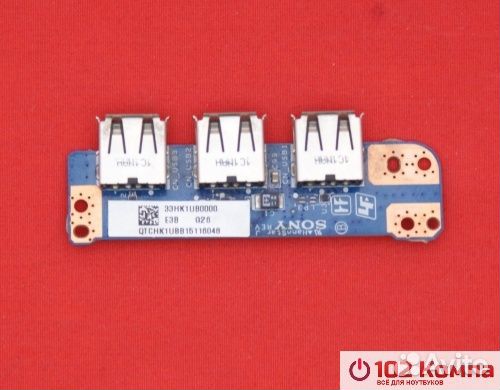 Плата USB разъёмов для ноутбука Sony Vaio vpceh, V
