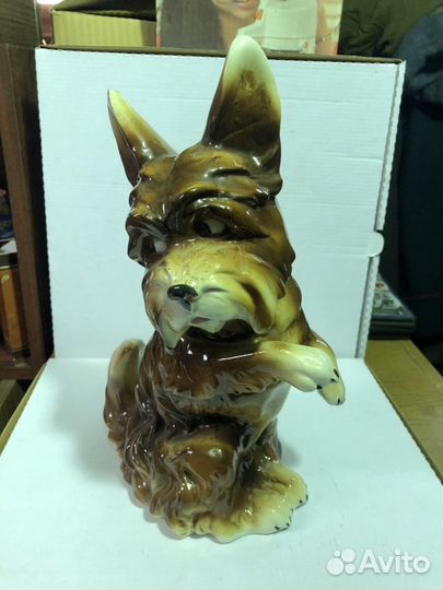 Собака фарфор Германия 30см