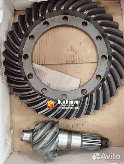 Планетарная пара 37*6 заднего редуктора HD 23т Дэу