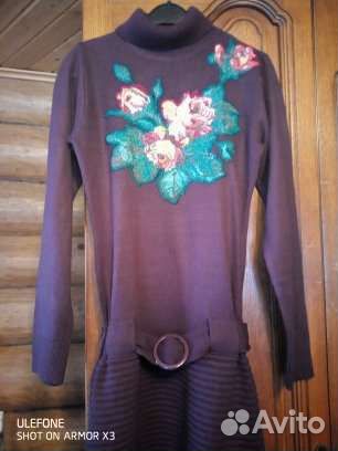 Вышитые платя,блузки,кофты.Авторская работа