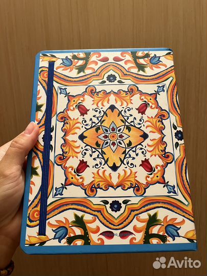 Блокнот бренд люкс сицилия dolce gabbana узоры