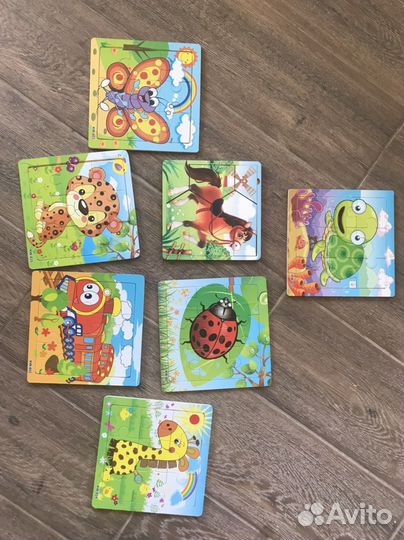 Пазлы от 0-3 лет