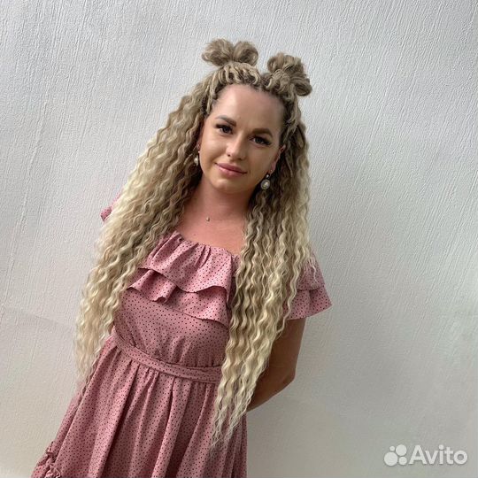 Афрокосы, брейды, локоны