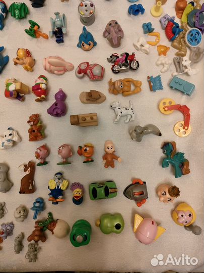 Игрушки из киндера много разных