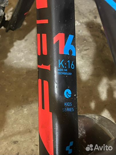 Детский велосипед cube race 160